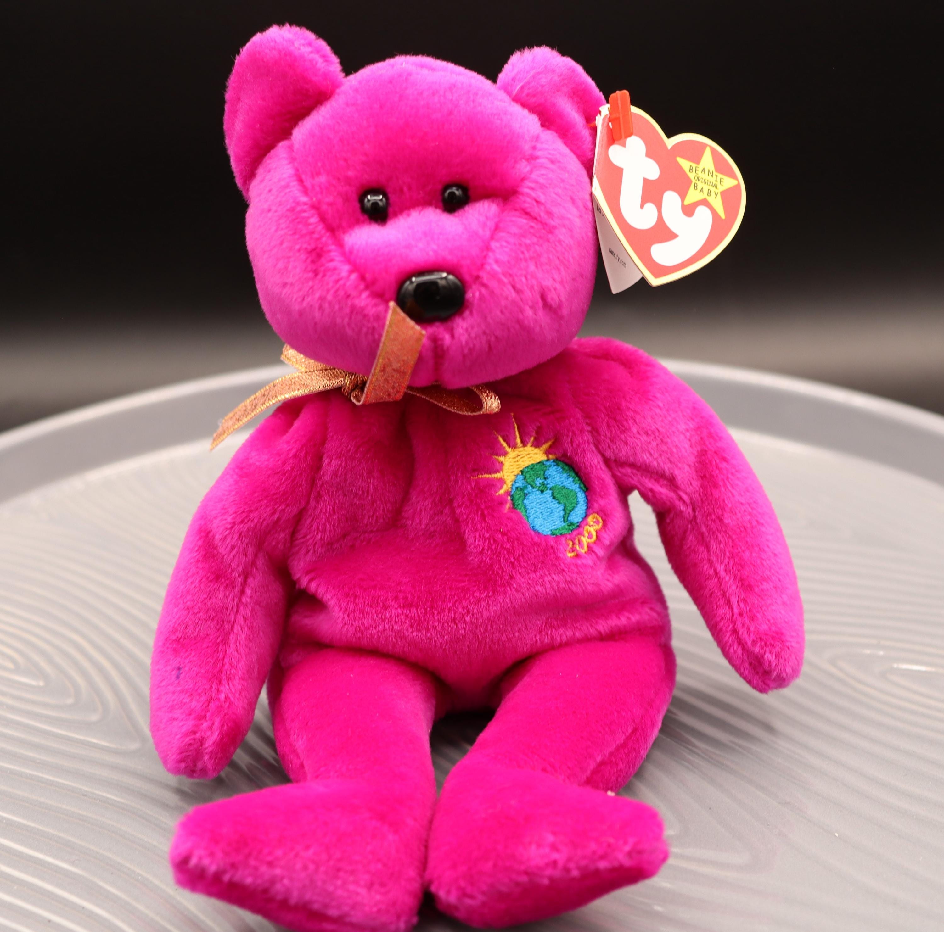 Choice of Vintage Ty Beanie Baby Millenium (spelling Error and