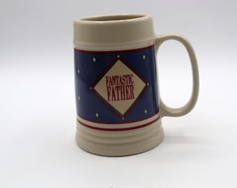 Vintage fantastische vaderlijke mok/tankard