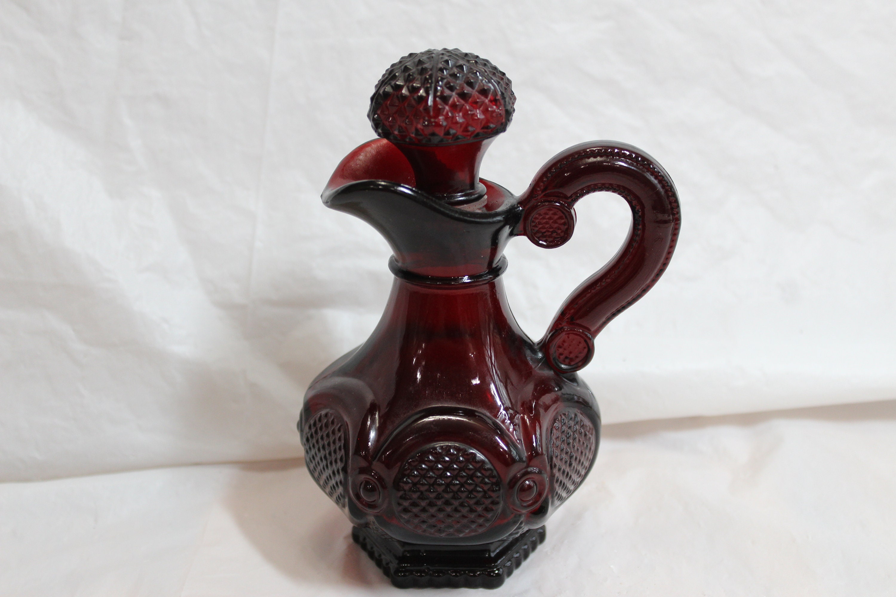 Vintage avon ruby red 1876 cape cod collection - Etsy 日本