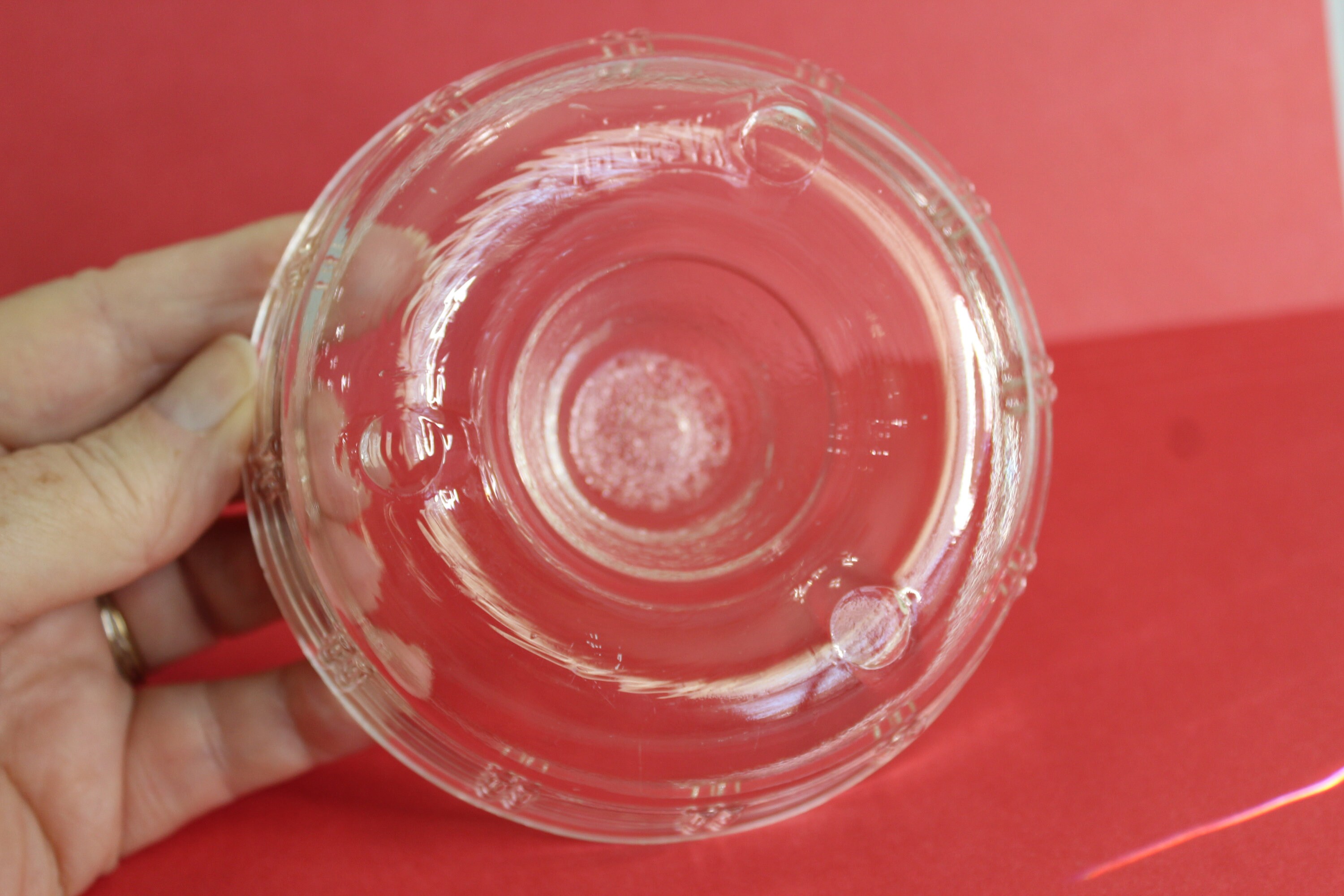 Vintage Mckee Glasbake Little Princess Individual Jello Mold/ Mini