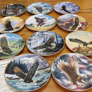 Franklin mint eagle plates - Etsy 日本