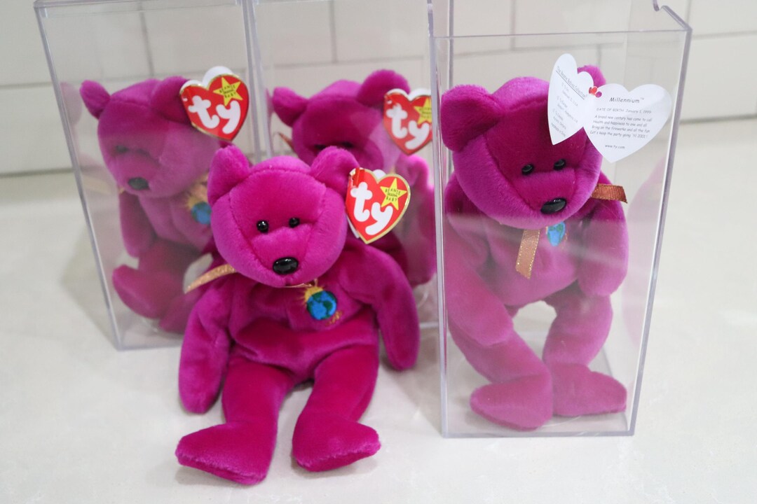 Choice of Vintage Ty Beanie Baby Millenium (spelling Error and