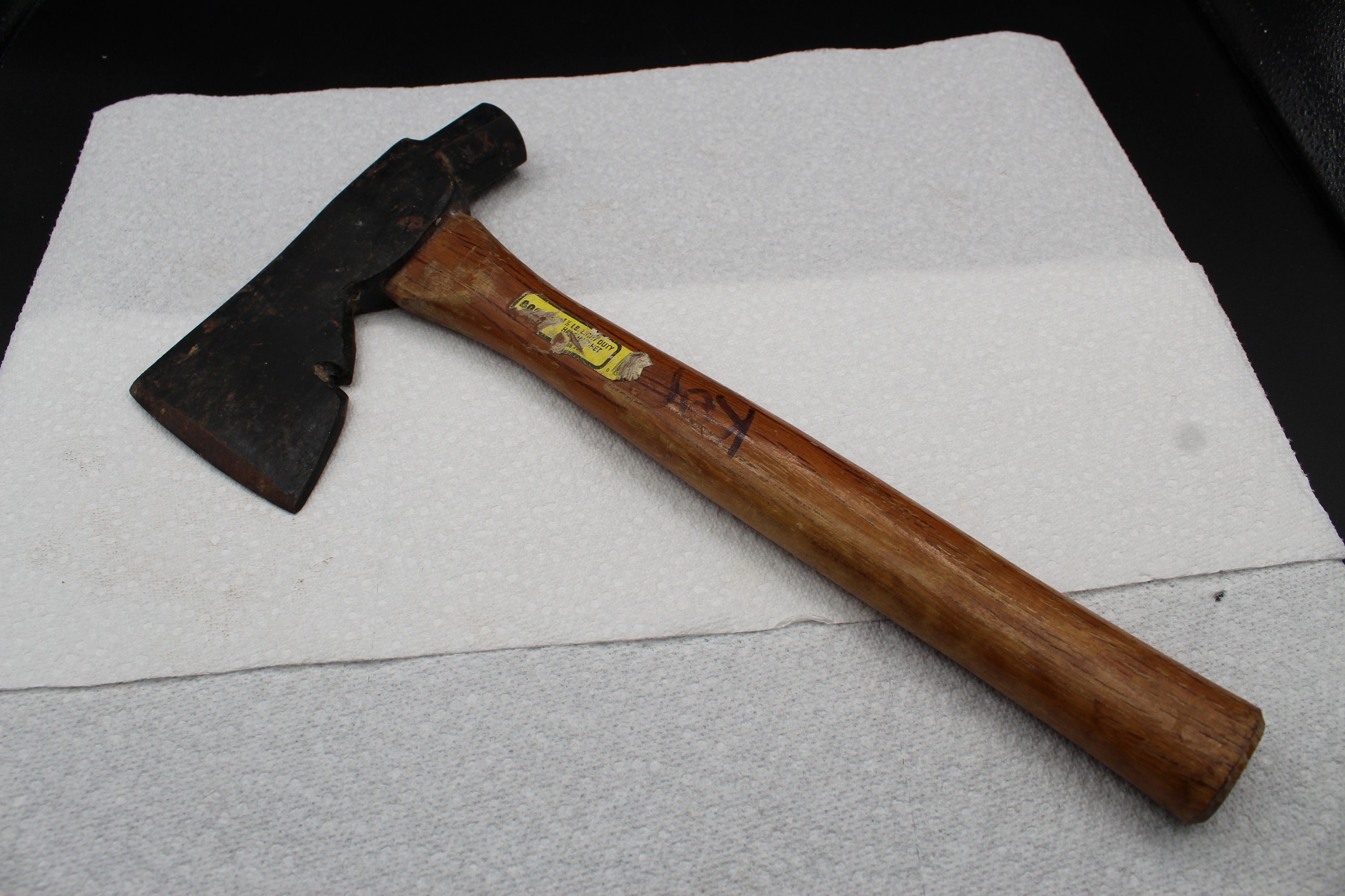 T-Head Leather Carving Hammer Mallet with Wooden Handle