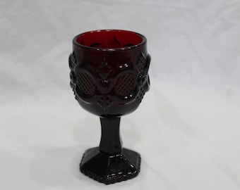 エイボン ケープコッド 1876 コレクション ルビーレッド グラス 3