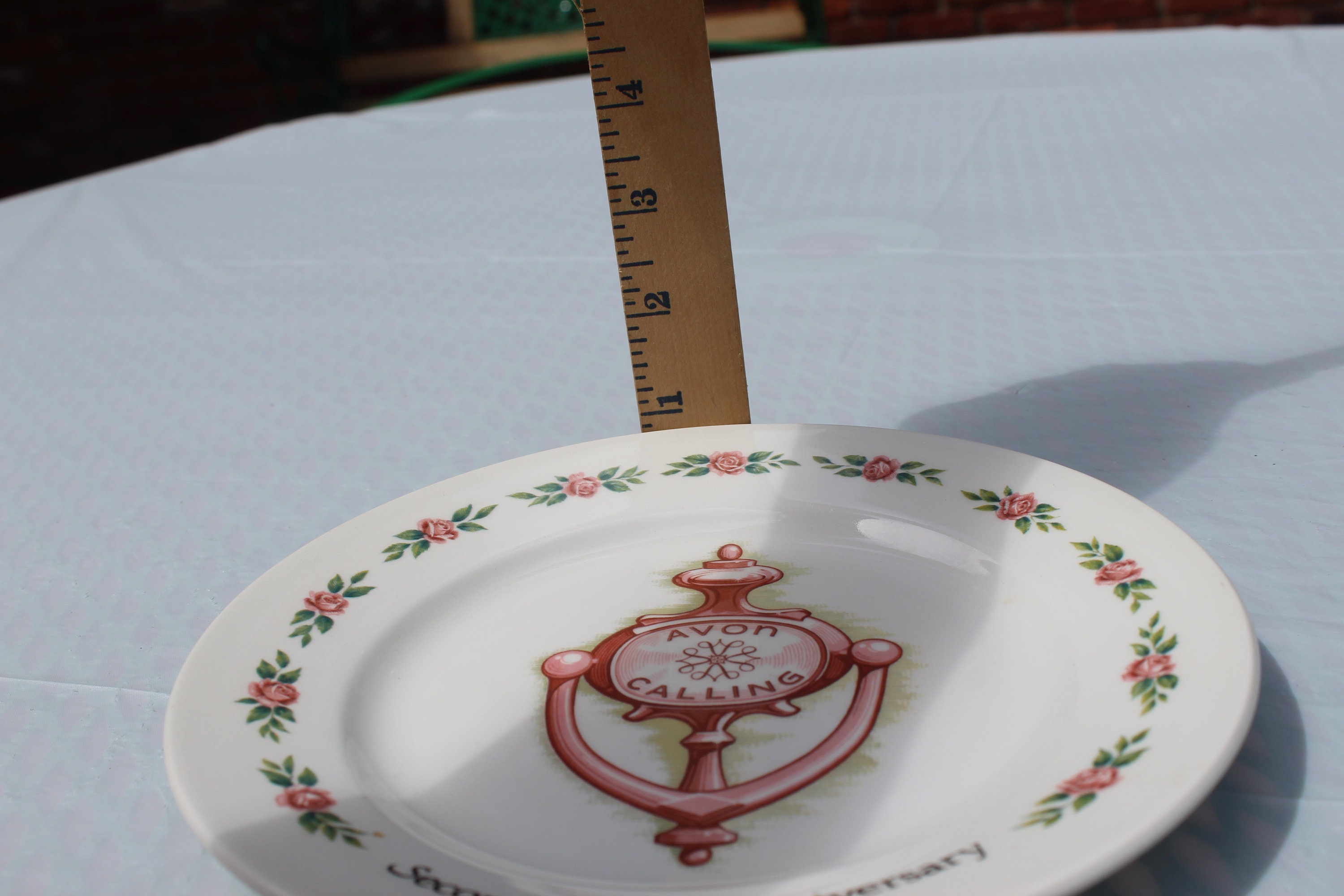 ヴィンテージ エイボン第2周年記念ドアノッカープレート代表賞 - Etsy 日本