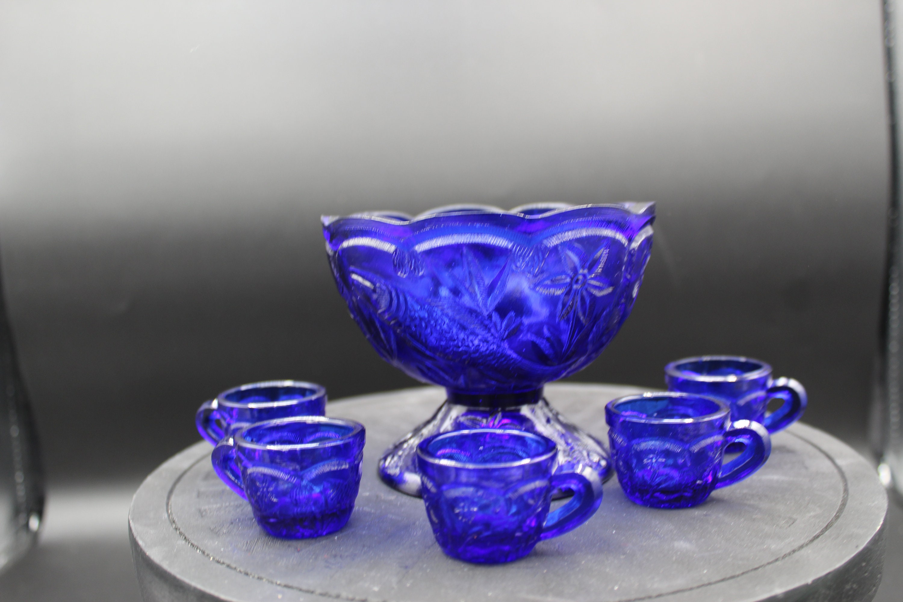 XODAS ボウル Bowl ボロシリケイトガラス Raked Cobalt W XODAS ボウル Bowl ボロシリケイトガラス Raked Cobalt W