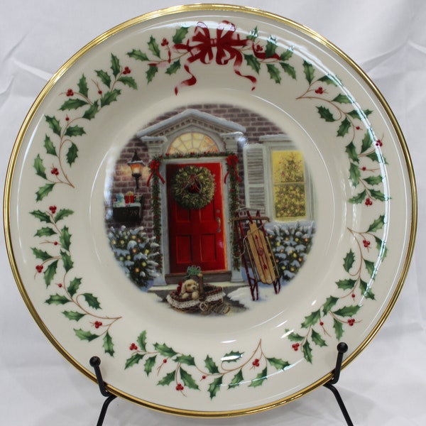 Lenox Annual Holiday Plate 2024 Doris Malissia