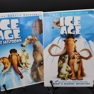 Collection of Vintage Ice Age DVD&#39;s *See Description*