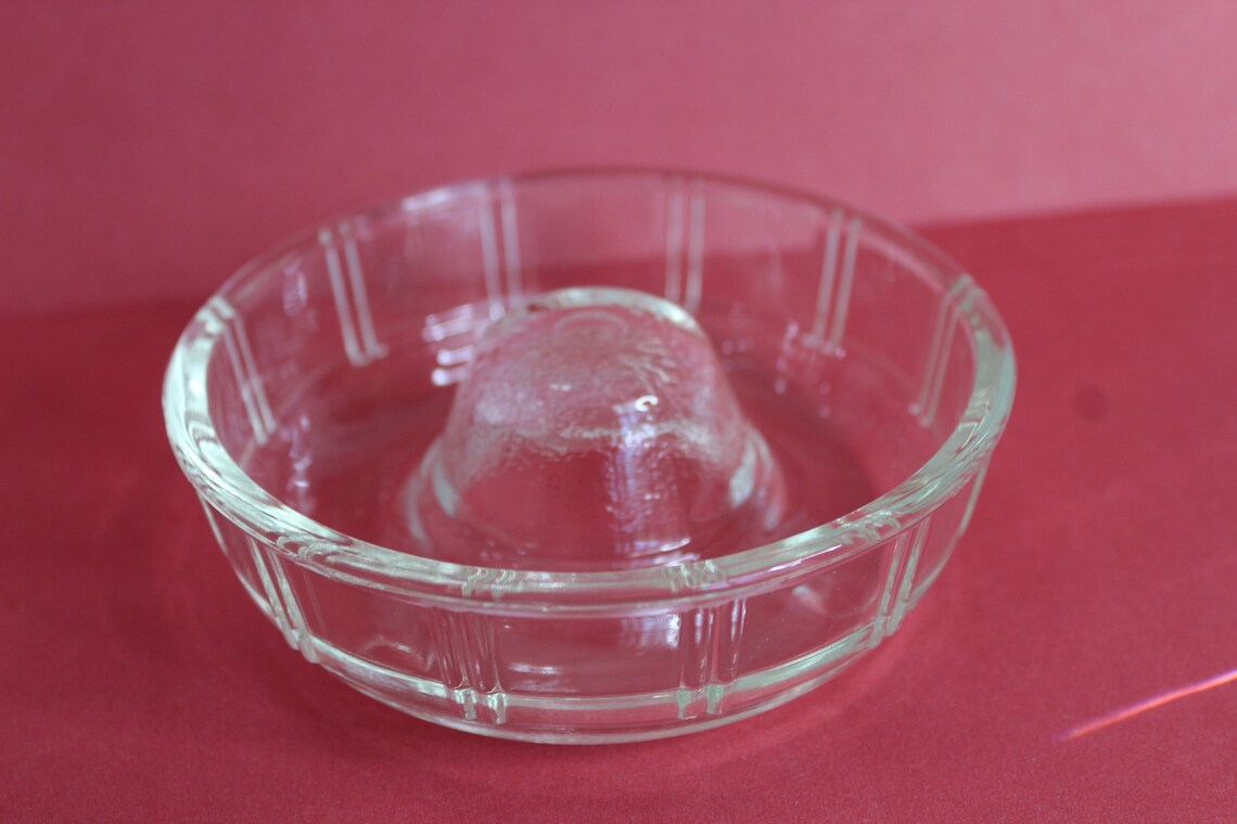 Vintage Mckee Glasbake Little Princess Individual Jello Mold/ Mini