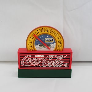 Vintage Coca-Cola Town Square Collection Thermometer