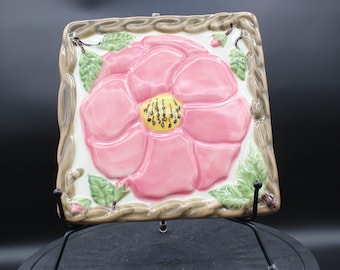 Vintage Franciscan Desert Rose Trivet Made in Portugal