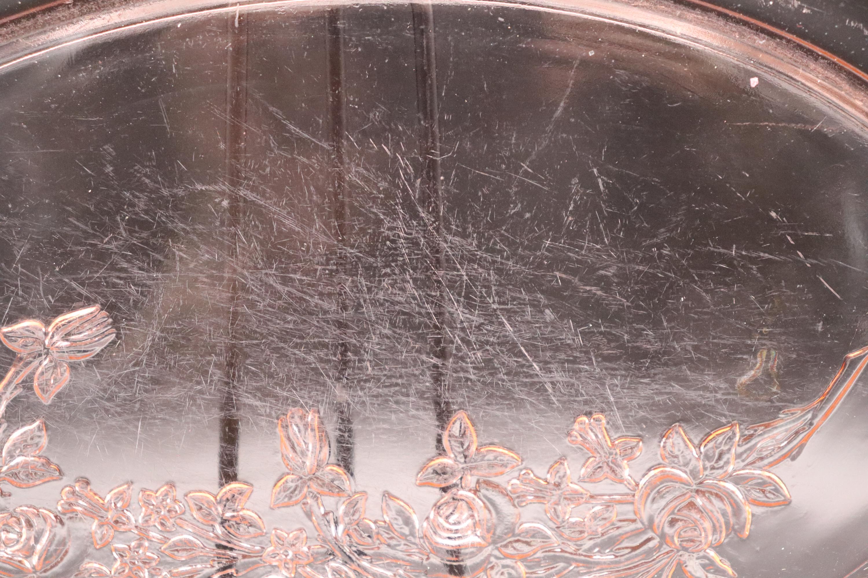 Vintage Federal Sharon Pink Depression Glass Made in USA Choice of