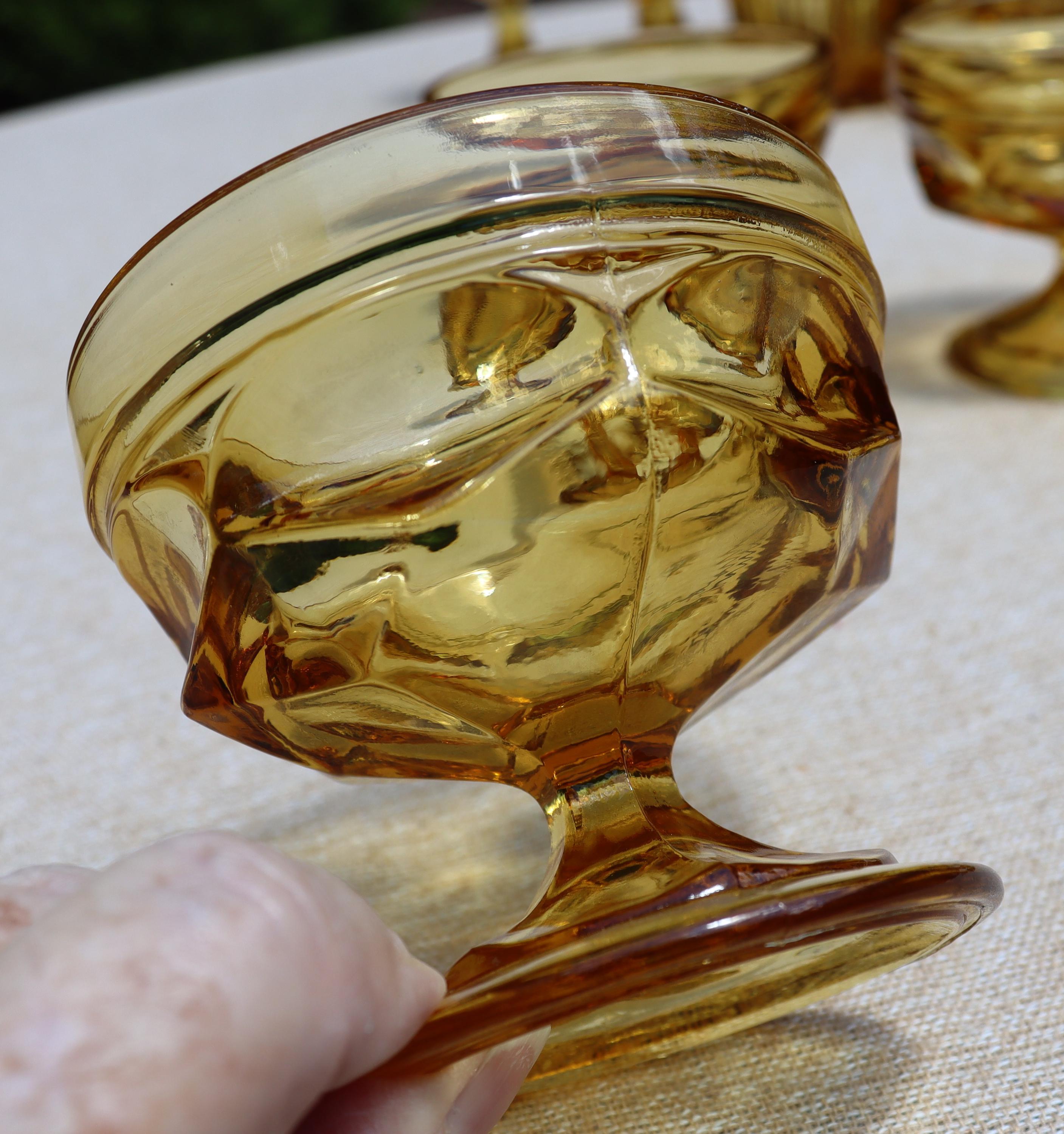 Choice of Vintage Anchor Hocking Honey Gold Fairfield Glassware - Etsy