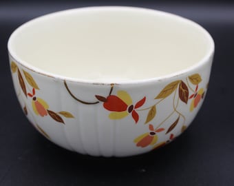 Vintage Hall&#39;s Superior Quality Kitchenware Jewel Tea Company &quot;Autumn Leaf&quot; Radiance 1 Quart 6 1/4&quot; Bowl