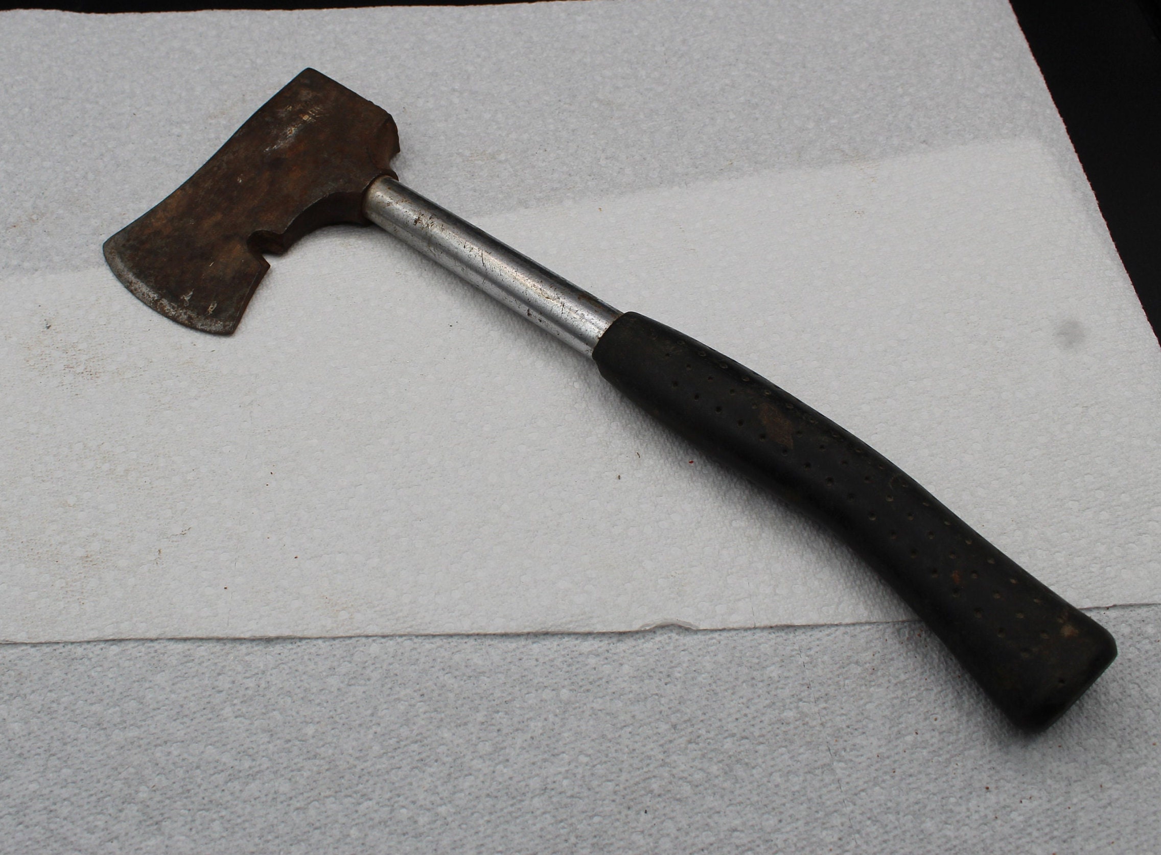 10 1/2 x 3 7/8 inch KORIUM Japanese Hatchet with Leather Sheath - 9066 –  Jim Bode Tools