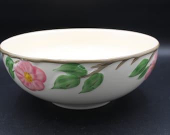 Vintage Franciscan Desert Rose Salad Serving Bowl Made in England