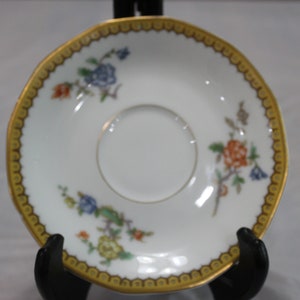 Vintage Theodore Haviland Bone China Limoges France Saucer Eden Pattern