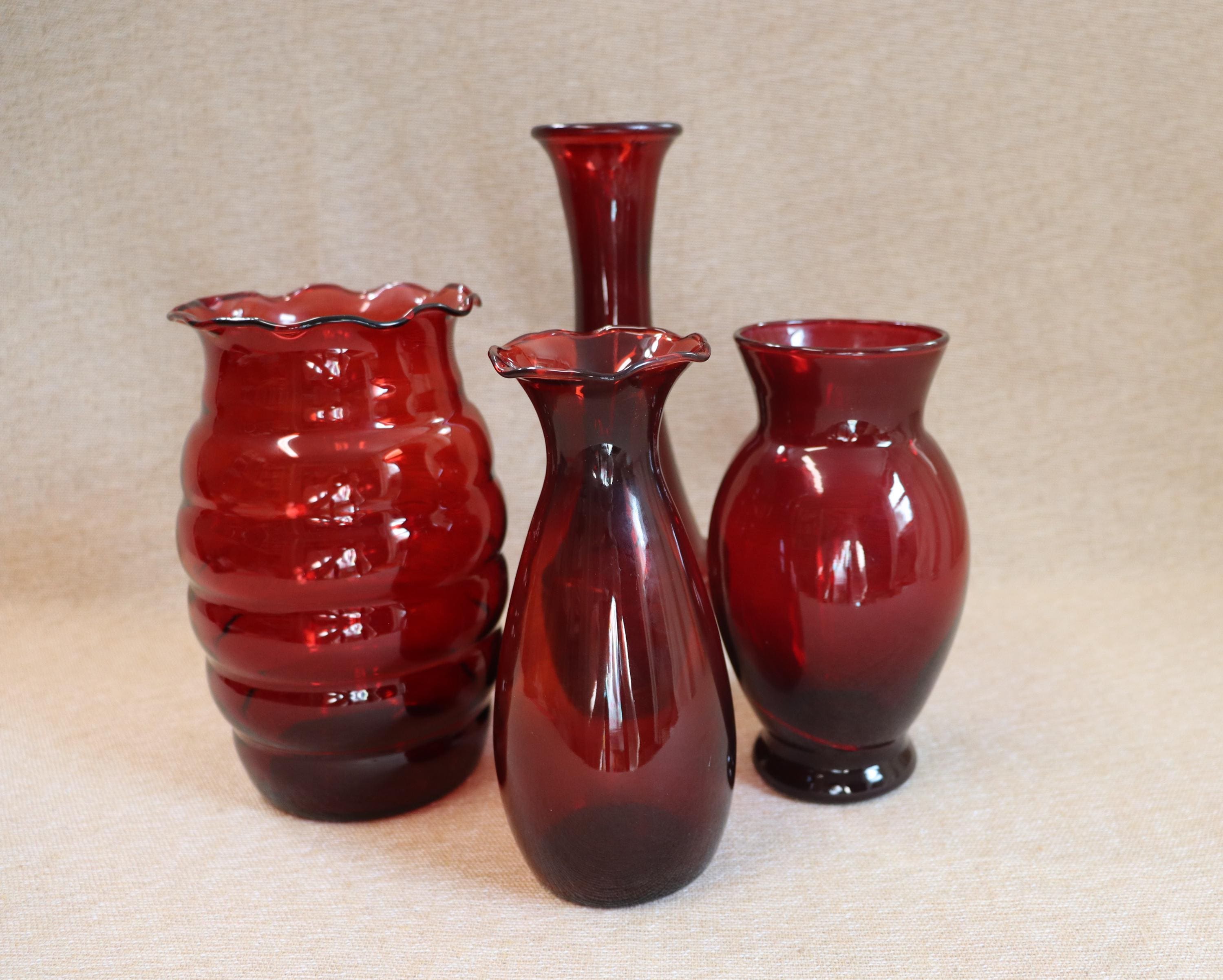 Anchor hocking vase - Etsy 日本