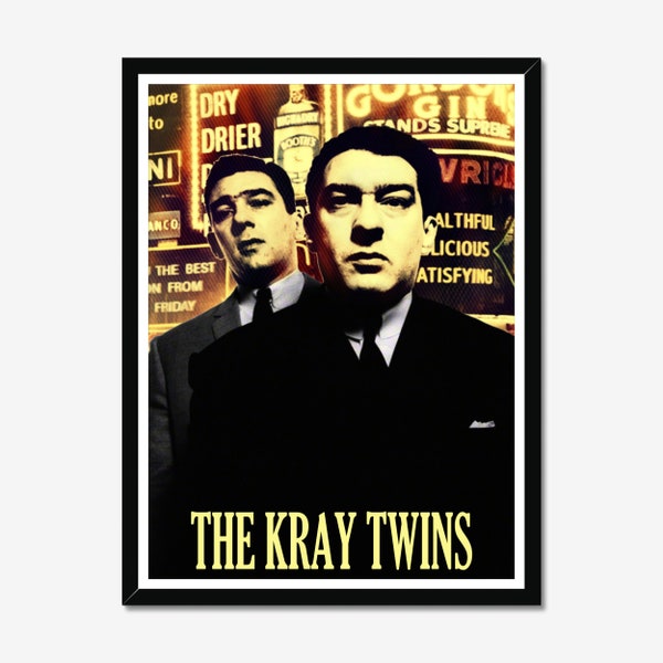 The Kray Twins Art Digital Download High Quality Image 300 dpi