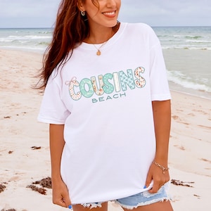 Coquette Cousins Beach PNG The Summer I Turned Pretty PNG TSITP png Preppy Girly Beachy Tshirt png Belly and Conrad png