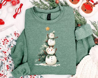 Pupazzi di neve che decorano un albero di Natale png Pupazzo di neve carino png Pupazzo di neve di Natale divertente png Lascia che nevichi png Pupazzo di neve retrò vintage png Vibrazioni invernali
