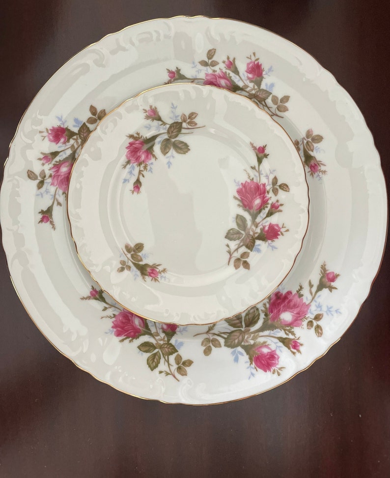 Royal Rose by Fine China of Japan Set of 8 Etsy