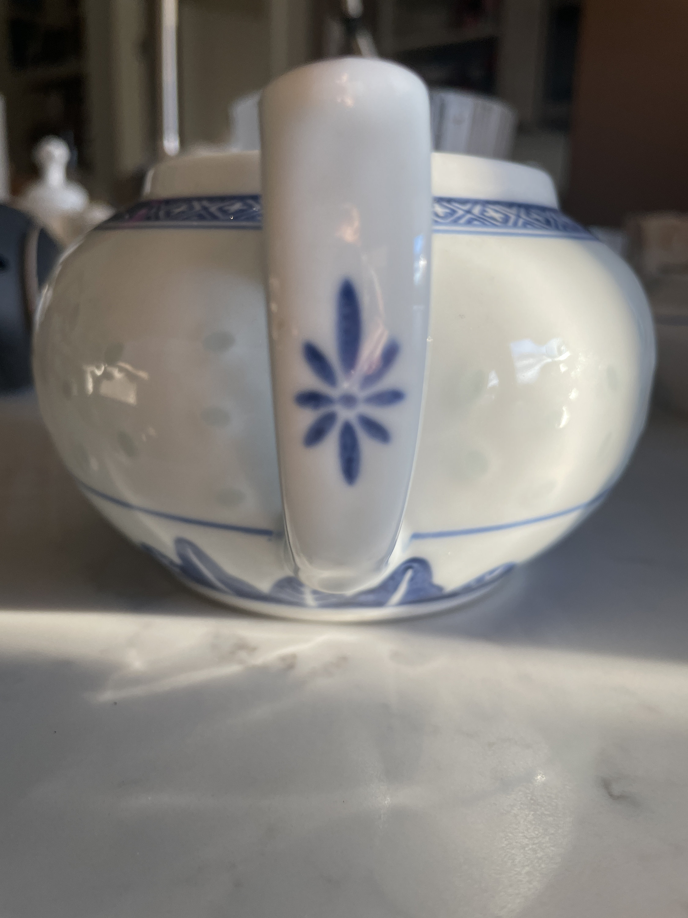 Chinese Translucent Rice Grain Pattern Tea Set - Etsy