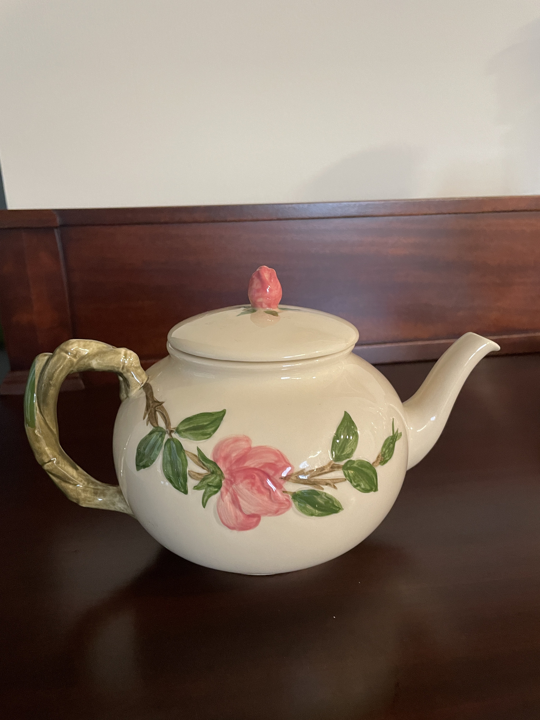Franciscan Desert Rose Tea Pot Etsy