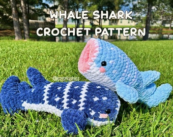 Whale Shark Crochet Pattern-PDF digital download only.