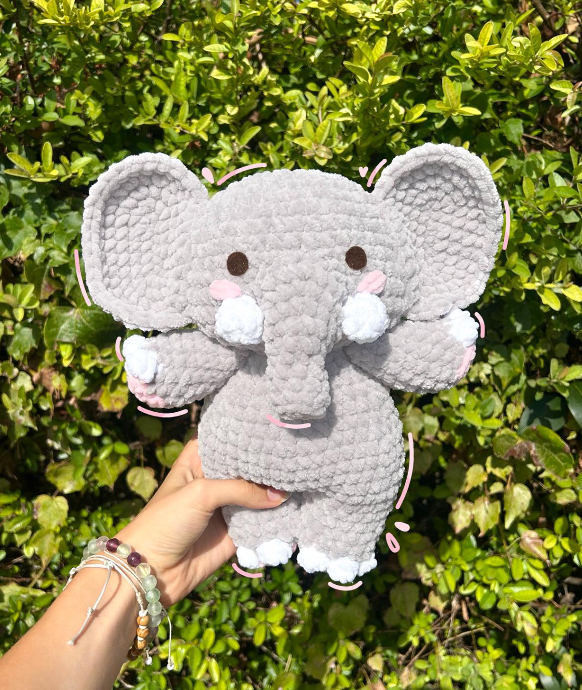 Elephant Crochet Pattern PDF Digital Download Only - Etsy