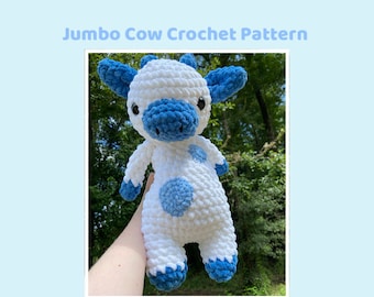 Jumbo Cow Pattern PDF DIGITAL DOWNLOAD