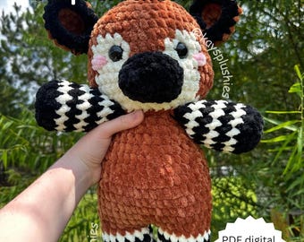 Okapi Crochet Pattern PDF digital download only