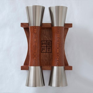 Beautiful Handcrafted Luxury Dumbbells -- 6LB Pair of TORCH Free Weights by HEFT -- Fitness Elevated --Home Gym Equipment