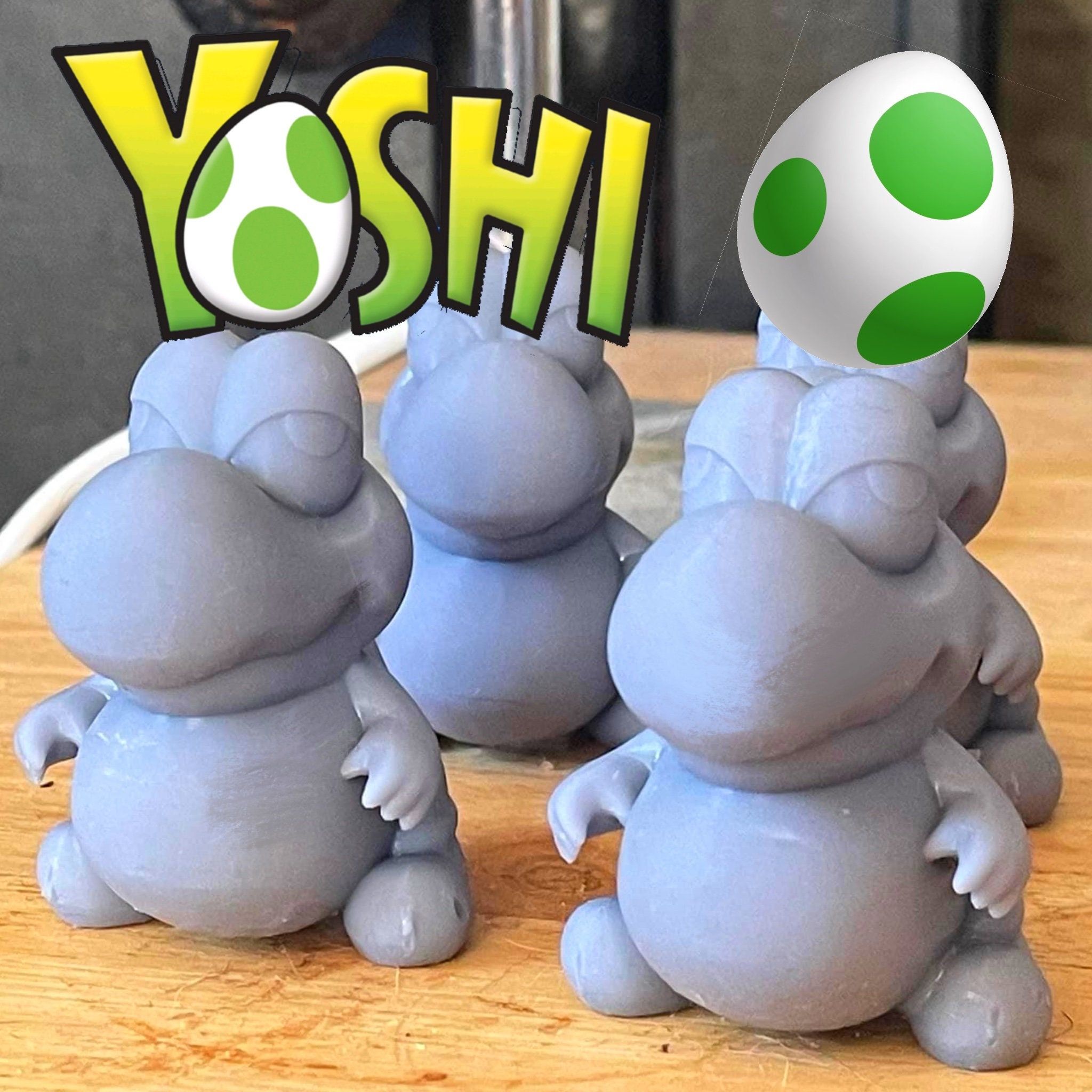 Yoshi Egg 3D Print Model in Figurines 3DExport