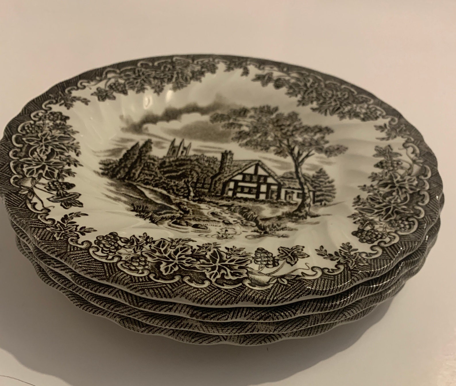 Fine Staffordshire Ware Myott the Brook Dinnerware Set Etsy