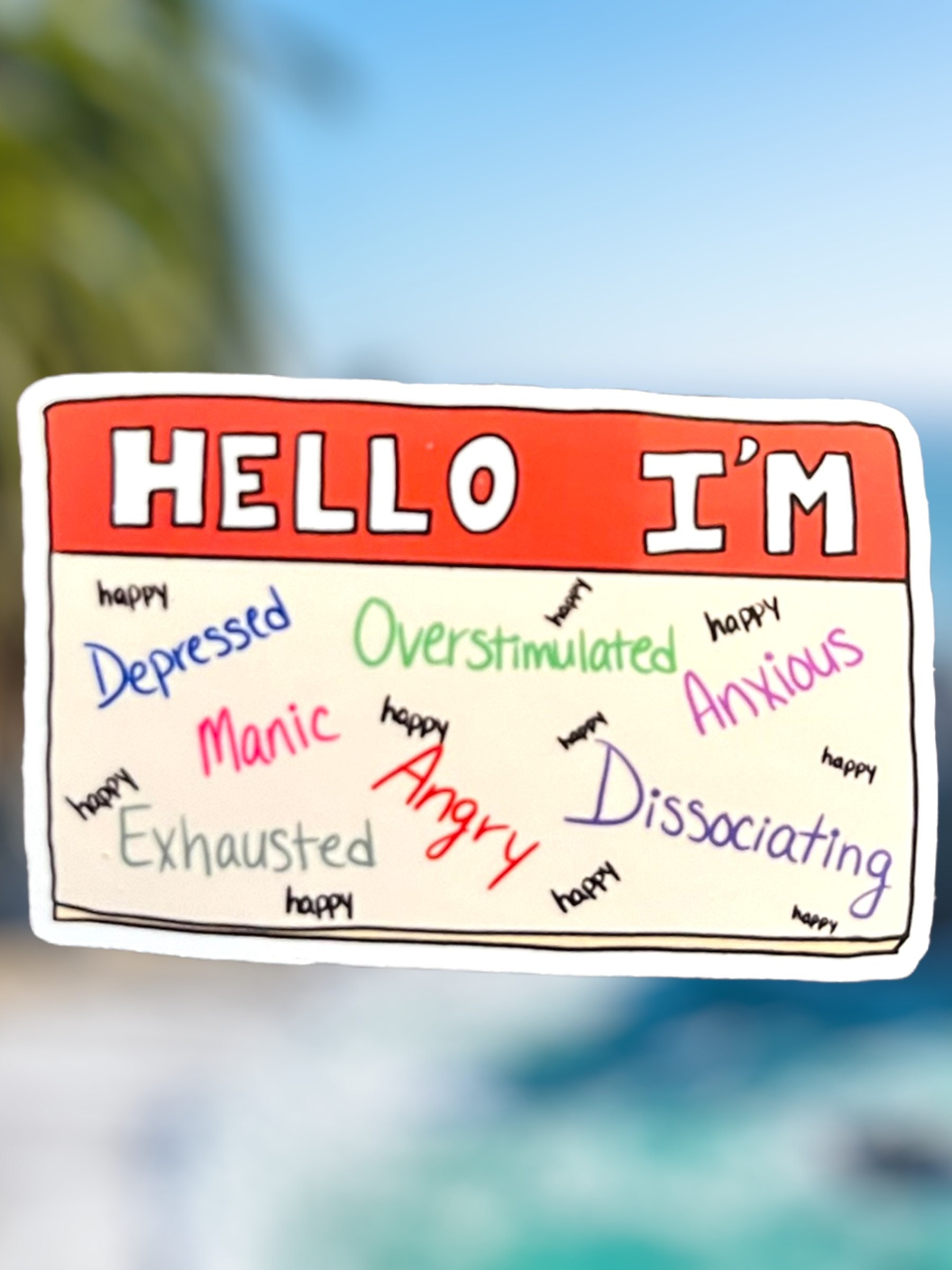 Mental Health Sticker Pack Sticker Pack Vinyl Sticker Pack - Etsy
