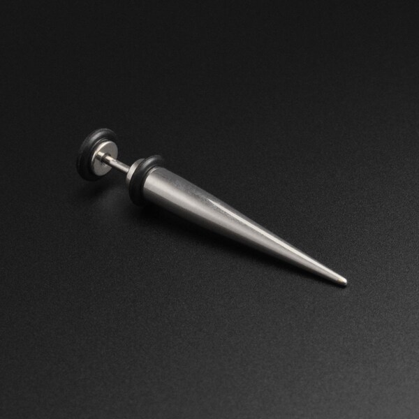 Surgical Steel Fake Gauge Taper | For Pierced Ears | Faux Ear Gauges | Fake Stretchers | FREE Worldwide Delivery!