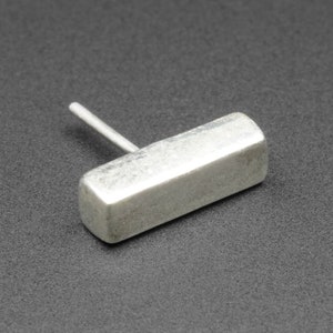 Silver Bar 925 Silver Threadless Top | One Bar, Unlimited Designs | Threadless Top Piercing Jewelry | Labret & Barbell | Earring Nose Stud