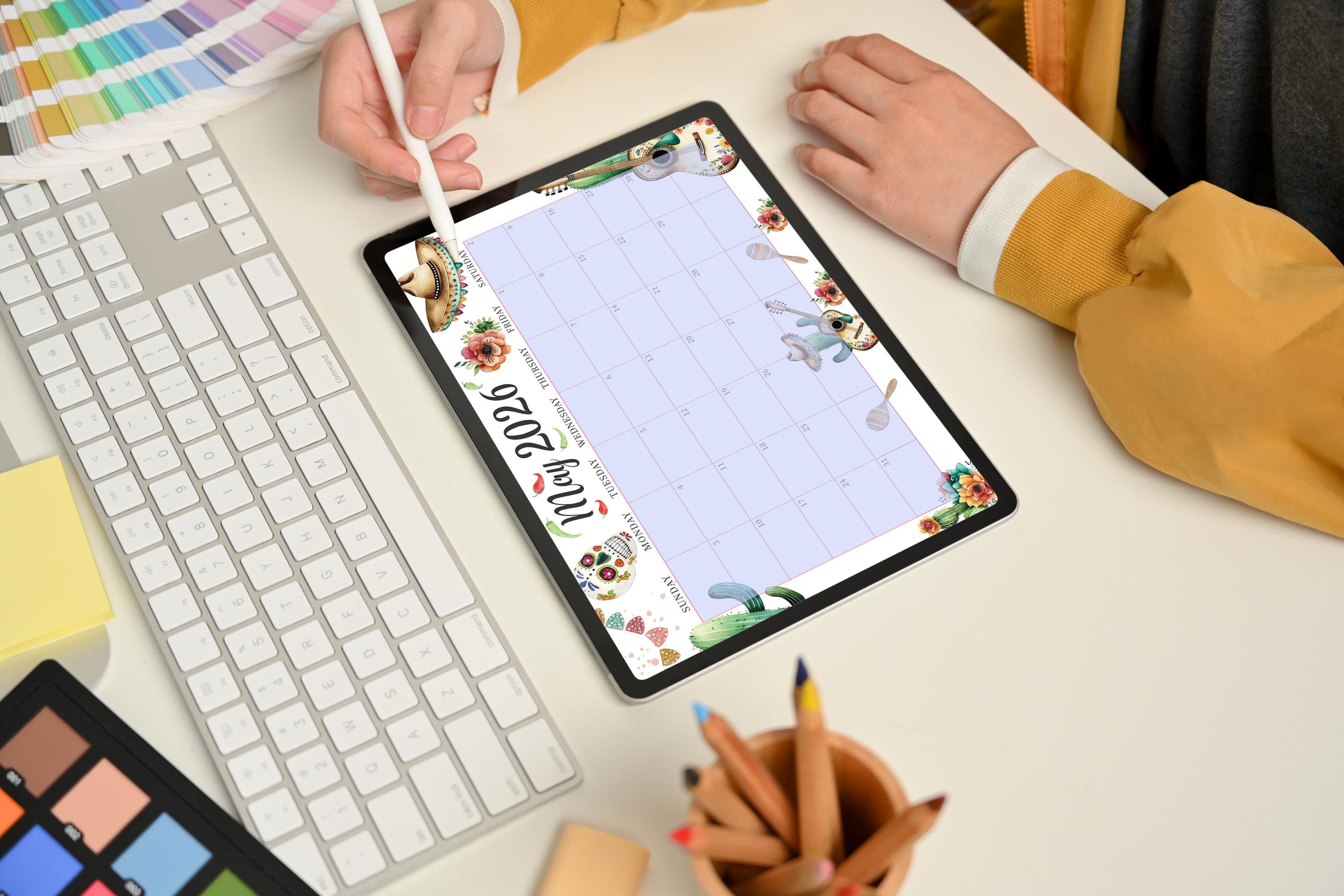 EDITABLE May 2026 Calendar, Cinco De Mayo Planner, Monthly Planner ...