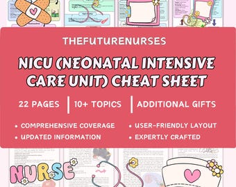 Aide-mémoire pour l'unité de soins intensifs néonatals | Guide des soins infirmiers à l'USIN pour 2025-2026