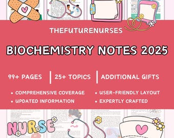 Notizen zur Biochemie: MCAT Lernführer (Digitaler Download)