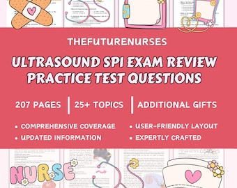 Ultrasound Physics SPI Exam Study Guide: 1500+ Questions (PDF Download)