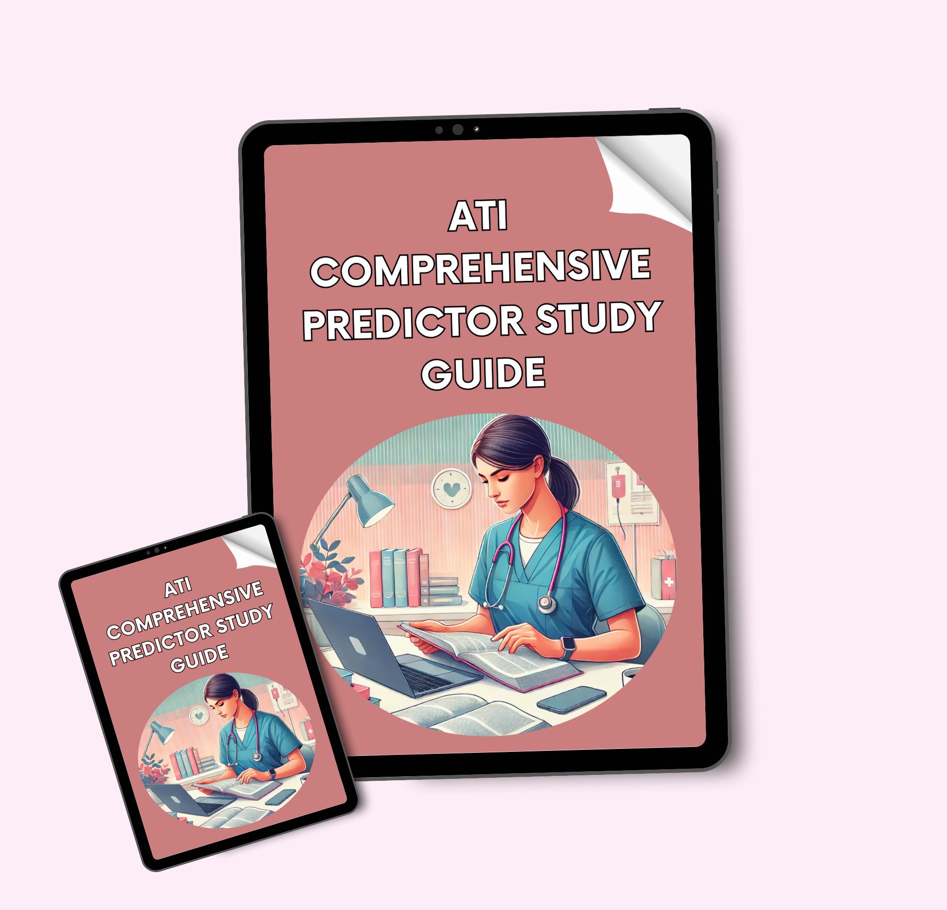 ATI Predictor Nursing Exam Study Guide: Practice Questions (printable ...