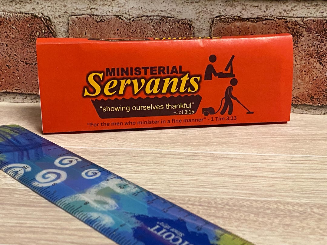 Usv Canady Rapper Ministerial Servant Candy Wrapper - Etsy