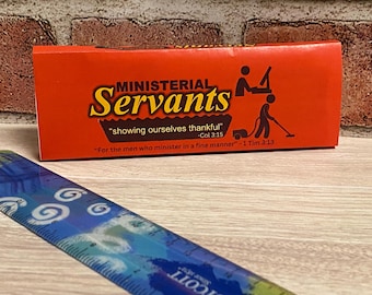 Ministerial Servant Candy Wrapper