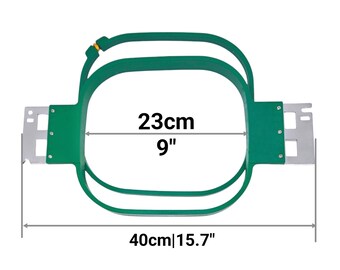 Embroidery Hoop for Swf Machine, 24cm square Embroidery Frame-40cm wide
