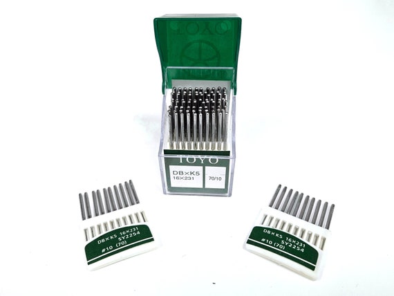 Embroidery Machine Needles, Size 65/9, 70/10, 75/11, 80/12, 90/14