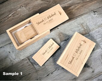 Custom maple wood usb and box, 3.0 Fast Speed, personalized gift, special gift, unique gift, pen drive, usb key