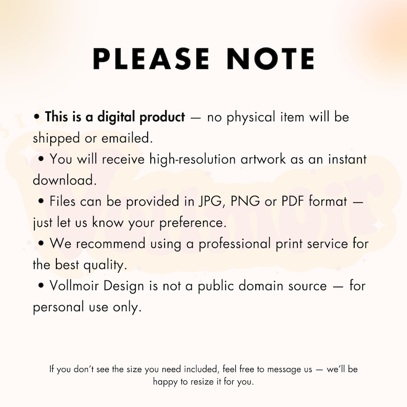 a sign that says please note