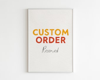 Design de pôster personalizado: impressão digital personalizada (PDF)